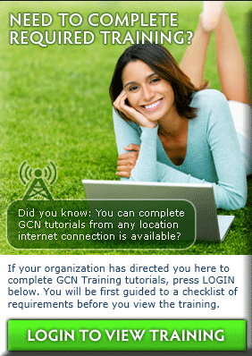 GCN Training Login